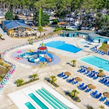 Kemp Mobil-home Etoiles Les Dunes De Contis Landes Fun Pass Compris *