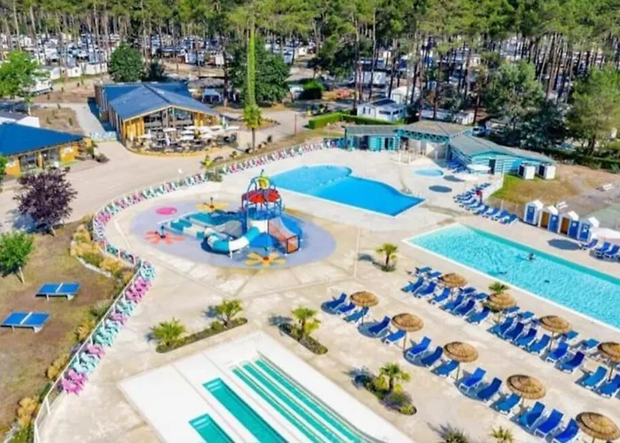 مكان تخييم Mobil-home Etoiles Les Dunes De Contis Landes Fun Pass Compris *