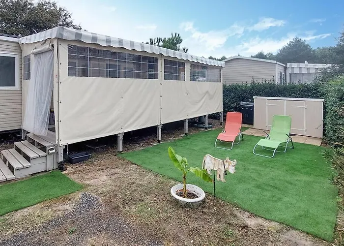 Mobil-home Etoiles Les Dunes De Contis Landes Fun Pass Compris 营地 *